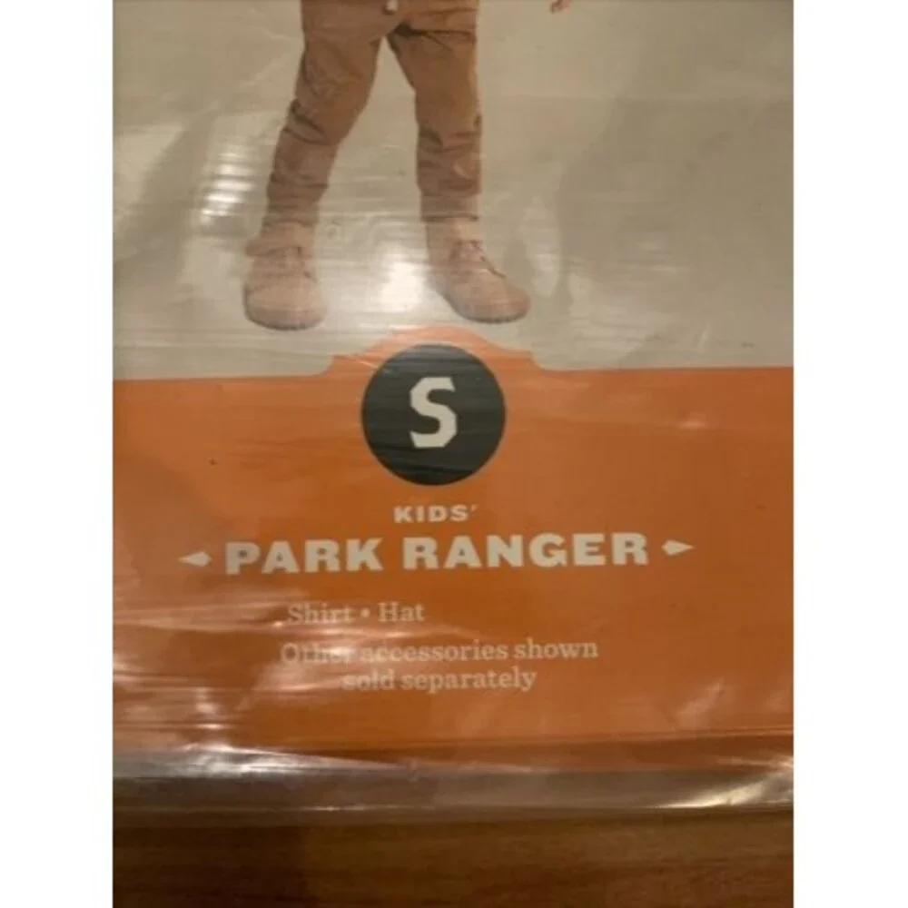 2 Piece Hyde & Eek Boys Park Ranger Halloween Cosplay Costume Size Small